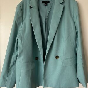 Ann Taylor Light Blue Women's Lightweight Blazer, 12P
